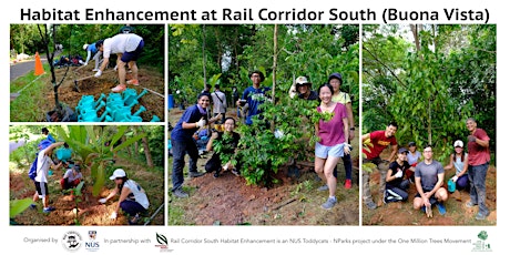 Hauptbild für Habitat Enhancement @Rail Corridor South (Buona Vista) Aug-Sep 2023