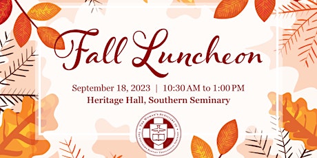 Fall Luncheon 2023 | Woman's Auxiliary primary image