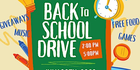 Imagen principal de Back to School Drive 2023 (in partnership with Wing Guys)