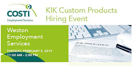 KIK Custom Products - Hiring Event primary image