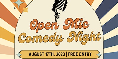 Imagem principal do evento Open Mic Comedy at Vincennes Brewing Company