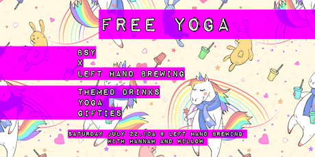 Immagine principale di Free Yoga at Left Hand Brewing with Black Swan Yoga 