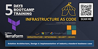 5 Day Bootcamp Infrastructure as Code - Terraform - Online & Classroom primary image