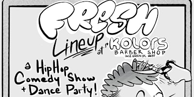 Fresh Lineups: Toronto Standup Comedy and Dance Party primary image