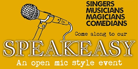 SpeakEasy Open Mic Event