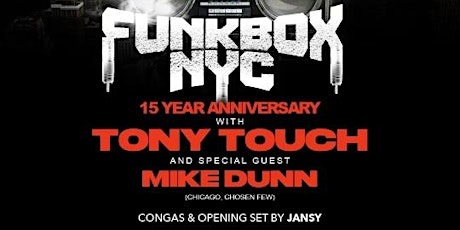 FUNKBOX 15 year Anniversary primary image