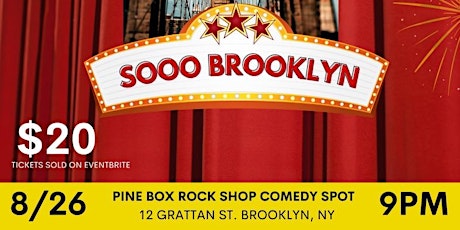 Imagem principal de So Brooklyn with Starr Struck Comedy