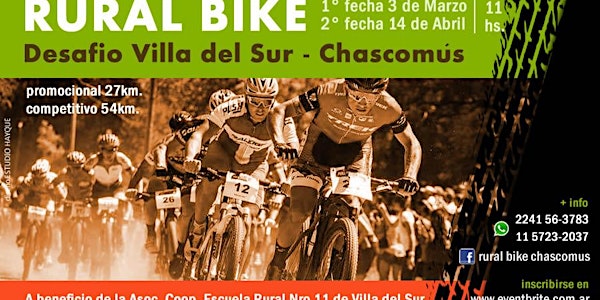 rural bike desafio villa del sur chascomus