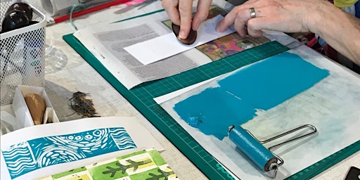 Lino-cut Printmaking with Chine -Colle primary image