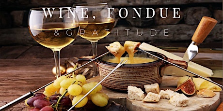 Wine, Fondue & Gratitude with Monte Jones primary image