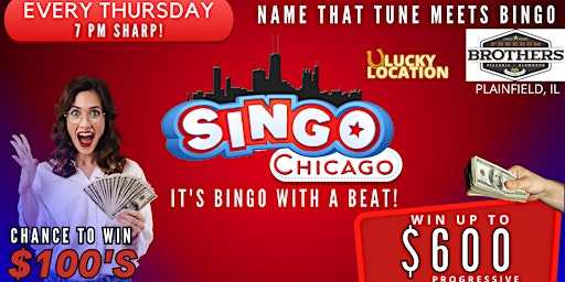 Imagem principal de SINGO - Music Bingo @ Freedom Brothers Plainfield