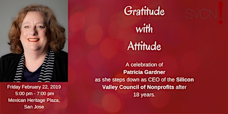 Gratitude with Attitude- A Celebration of Patricia Gardner! primary image