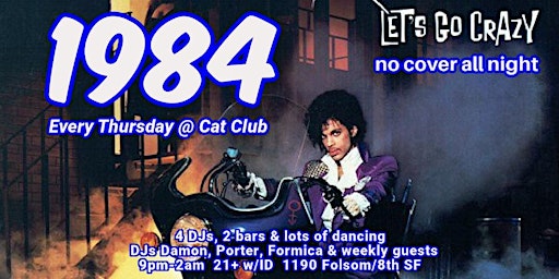 Primaire afbeelding van 1984 at Cat Club