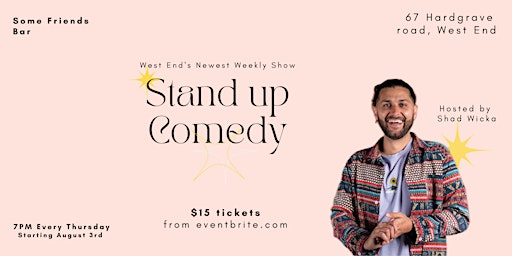 Imagem principal de Weekly Stand Up Comedy | Some Friends Bar West End