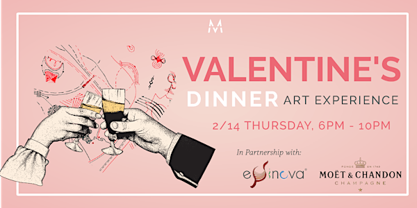 Modernist Valentines Day Prix Fixe Dinner Art Experience