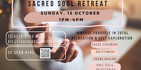 Imagem principal de Sacred Soul Retreat :Breathwork, Cacao Ceremony & Sound Healing
