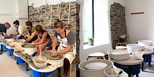 Hauptbild für POTTERY THROWDOWN WORKSHOP (SATURDAY OR SUNDAY ALL DAY) IN SCHULL 2023