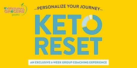Keto Reset 6-Week Group Coaching Experience - Personalize Your Journey primary image