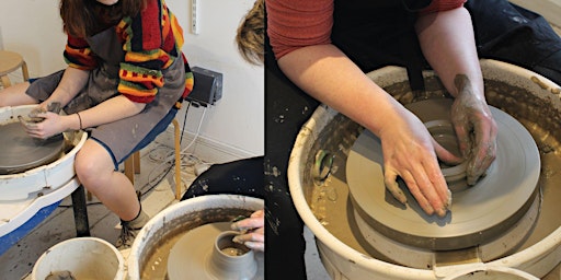 Image principale de POTTERY WHEEL THROWING WORKSHOP (2.5 HOURS - ELEMENTARY)