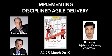 Implementing Disciplined Agile Delivery (DAD) - Bangalore, India primary image