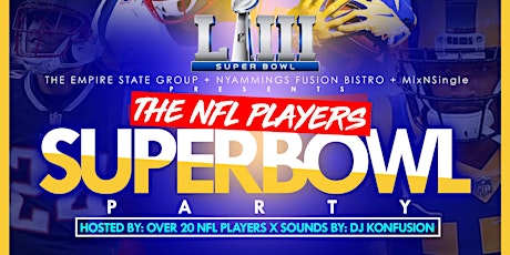 NFL Players Super Bowl Party primary image