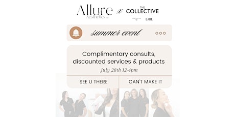 Allure x The Collective Summer Brunch primary image