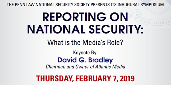 Reporting on Issues of National Security: What is the Media's Role?
