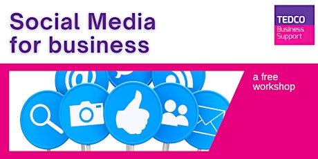 Imagen principal de Social media for business - ONLINE VIA ZOOM