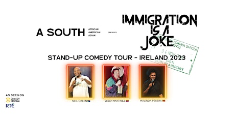 Hauptbild für Immigration Is A Joke - Stand-Up Comedy Show | Enniscorthy