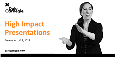 Dale Carnegie High Impact Presentations Course