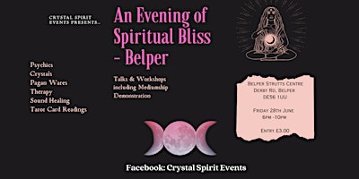 Image principale de An Evening of Spiritual Bliss - Belper