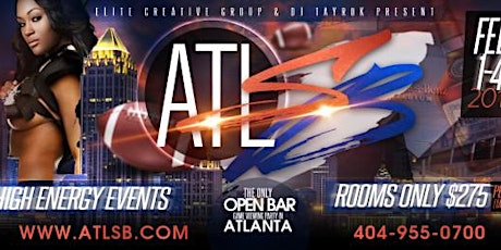 Superbowl Weekend in Atlanta - Exciting Events & Affordable Rooms primary image