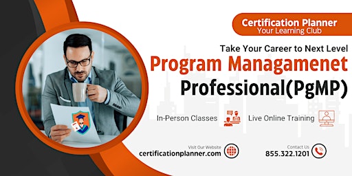 Imagen principal de PgMP Certification Exam Prep Training  in Mississauga