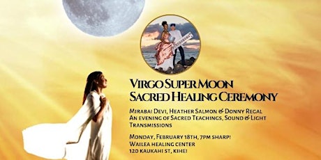 Virgo Super Moon Healing Ceremony primary image