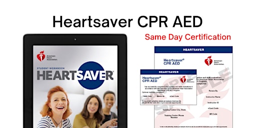 Heartsaver CPR AED primary image