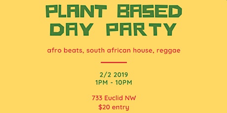 Plant Based Day Party primary image