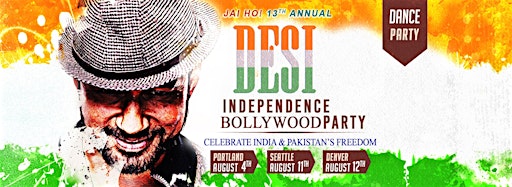 Samlingsbild för 13th Annual DESI Independence Bollywood Parties
