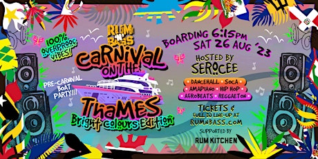 Rum 'N' Bass  Carnival on the Thames primary image