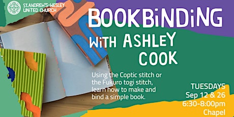 Bookbinding Workshop w/ Ashley Cook primary image