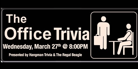 *SOLD OUT* The Office (US) Trivia w/ Hangman primary image