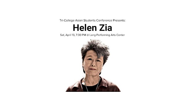 Tri-CASC 2019 Keynote Speaker: Helen Zia
