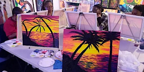 The Artizfacts Studio Gallery Paint & Sip Party With Affordable Art Sale. primary image