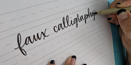 Faux Calligraphy for Beginners: Valentine's Day Cards primary image