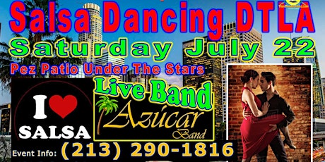 Salsa Dancing in DTLA with Live Band Azucar primary image