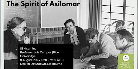 Primaire afbeelding van SSN Seminar: The Spirit of Asilomar with Prof Luis Campos