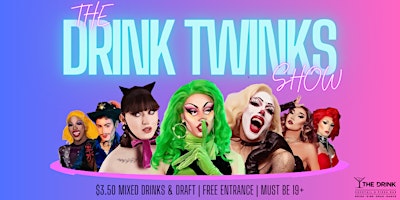 Imagem principal do evento Drink Twinks Show