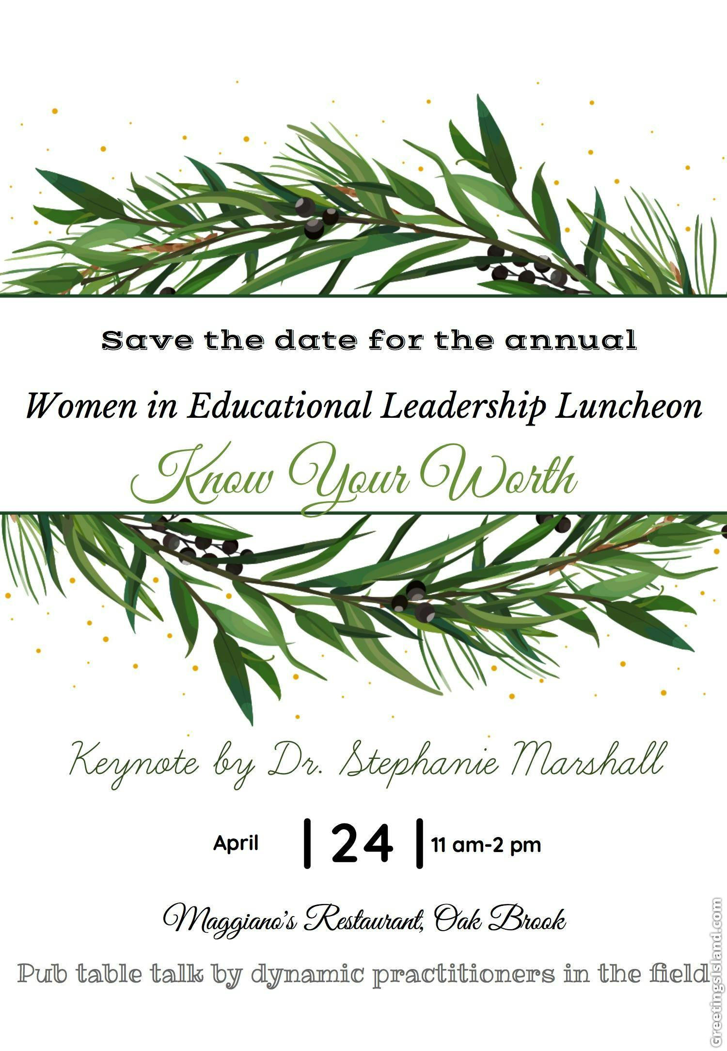 Annual Women In Educational Leadership Luncheon