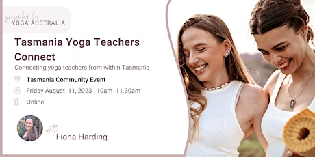 Imagem principal do evento Tasmania Yoga Teachers Connect