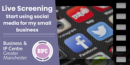 Live Webinar Screening: Start using social media for my small business primary image