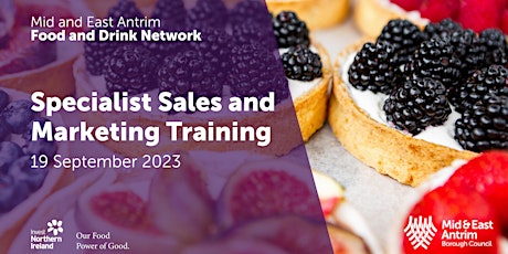 Food & Drink Specialist Sales and Marketing Training primary image
